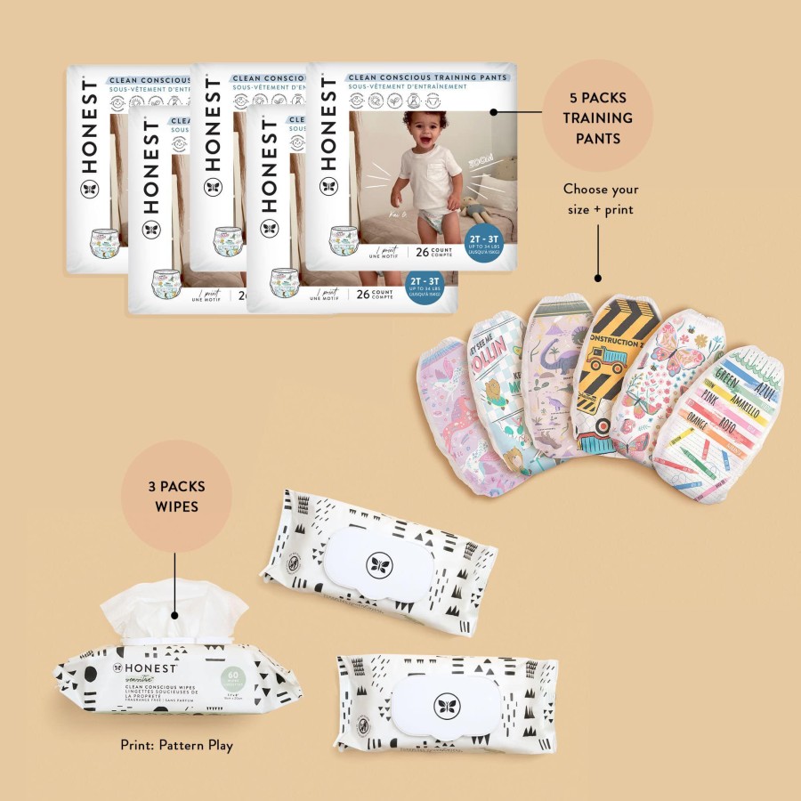 Baby + Diapers The Honest Company  Training Pants Bundle - Chedananew